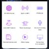 Yoidesu 1.3in Screen Body Camera, 2500mAh 12MP Portable Video Recorder with 180 Degree Rotatable Lens WiFi Wearable Back Clip Camcorder, for Travel Sport Outdoor view 2