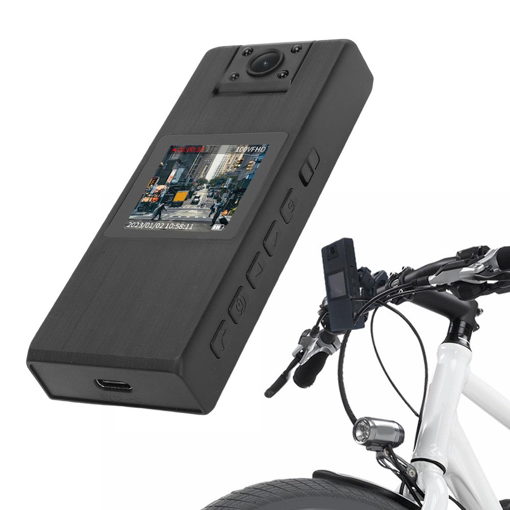 Bewinner 4K UHD Mini Body Camera, Wearable Action Body Cam, Audio and Video Recorder, Portable Camcorder Mount Clip On for Outdoor Cycling Recording
