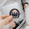 3pcs God Forbid Women Have Hobbies Sticker, Witchy Feminist Vinyl Decal, Moon and Witches Aesthetic Sticker for Laptop, Water Bottle, Journal, Gift for Women view 2