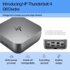 HP 180W Thunderbolt 4 Ultra Dock Port Replicator Bundle w/DKZ Hub (Universal Thunderbolt/USB-C Docking Station, Single Cable for Charging, Data Transfers to Any Brand Laptop) (2-Pack) view 3
