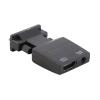 Pomya VGA to HDMI Adapter Converter with 3.5mm Audio Cable, HD 1080P@60Hz Male to Female, Active Male VGA to Female for Computer Laptop Projector Monitor view 1