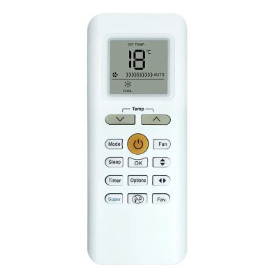 ZJSWTH Universal RG70A/BGEF Air Conditioner Remote Control for RG70E/BGEF, RG70C/BGEF, RG70E1/BGEF