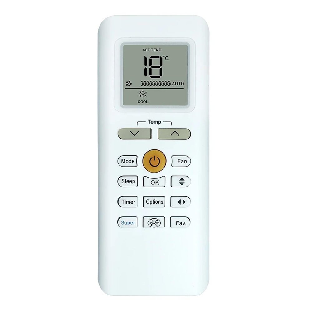 ZJSWTH Universal RG70A/BGEF Air Conditioner Remote Control for RG70E/BGEF, RG70C/BGEF, RG70E1/BGEF