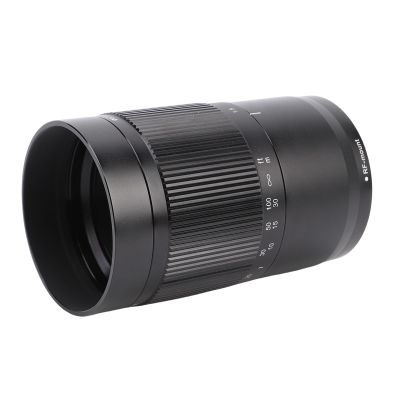 Zyyini RF Mount Reflex Lens, 240mm F5.6 Full Frame Manual Focus Mirror Lens with Donut Bokeh Effect and 67mm Filter Thread, for R100 Mirrorless Cameras