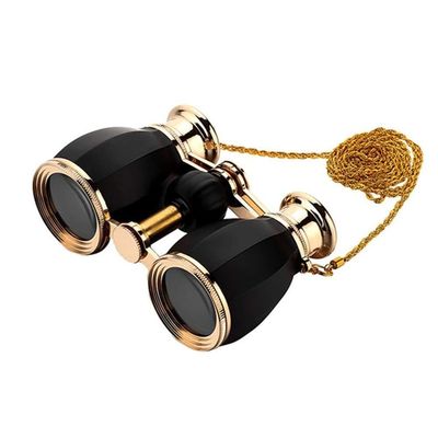 4X30 Opera Glasses Binoculars, Retro Theater Glass with Chain, Multi-Coated Lens