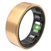 QALO QRNT Slim Smart Ring  Lightweight Water-Resistant Titanium Fitness Tracker, Advanced Tracking for Sleep, Steps, HRV, Womens Health, No Subscription Fee, iOS & Android Compatible (Gold, 13) view 1