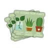 3pcs Life Lessons from Plants Sticker, Positive Self Care Vinyl Decal with Houseplants, Motivational Quote Sticker for Water Bottle, Laptop, Journal & Plant Lovers Gifts for Women Men (4 inches) view 1