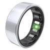 QALO QRNT Slim Smart Ring  Lightweight Water-Resistant Titanium Fitness Tracker, Advanced Tracking for Sleep, Steps, HRV, Womens Health, No Subscription Fee, iOS & Android Compatible (Silver, 6) view 1