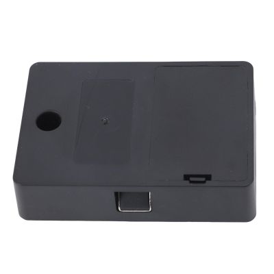 Fingerprint Cabinet Lock Smart Biometric Keyless Electric Fingerprint Drawer Lock with Color Indicator for Home Office Child Safety Security ABS Zinc Alloy