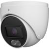6MP PoE Network Turret Camera IP-5IRD6S4C4-28, Titanium IP Surveillance System, 2.8mm Fixed Lens, Dual Light LED & IR, Full Color Option, 98ft Night Vision, Built in Mic, Micro SD Slot, White view 1