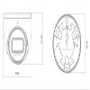 6MP PoE Network Turret Camera IP-5IRD6S4C4-28, Titanium IP Surveillance System, 2.8mm Fixed Lens, Dual Light LED & IR, Full Color Option, 98ft Night Vision, Built in Mic, Micro SD Slot, White view 2