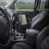 AutoExec Milkcrate Vehicle and Mobile Office Work Station with Apron Organizer, Tablet Mount and Phone Vent Clip view 3