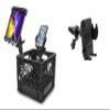 AutoExec Milkcrate Vehicle and Mobile Office Work Station with Phone Mount, Tablet Mount and Phone Vent Clip view 1