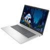 HP Touchscreen 17.3" Business Laptop Computer, 64GB RAM 2TB SSD, Windows 11 Laptop with AI Copilot Ready, AMD Ryzen 5 7430U Processor, AMD Radeon Graphics, NLY Earphones, Silver view 3
