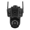 Bewinner Security Camera, 1920x2160P Video Dual Lens Camera 355 Rotation 90 Tilt for Farm Construction Site (EU Version) view 2