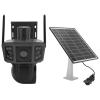 Bewinner Security Camera, 1920x2160P Video Dual Lens Camera 355 Rotation 90 Tilt for Farm Construction Site (EU Version) view 3