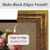 Stylespace Patina Gold Walnut 85" TV frame - Compatible ONLY with Samsung The Frame TV and Pro TVs (Fits 2021-2026 models, model codes:85LS03A/B/C/D/FA/FW) view 3