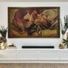 Stylespace Patina Gold Walnut 85" TV frame - Compatible ONLY with Samsung The Frame TV and Pro TVs (Fits 2021-2026 models, model codes:85LS03A/B/C/D/FA/FW) view 4