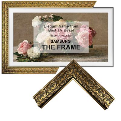 50" Dark Gold Green Bezel for Samsung The Frame TV (50LS03A/B/C/D/FA/HE)