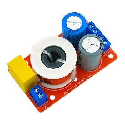 Premium 2Way Speakers Crossover Featuring Heatproof Inductors Low Loss Capacitors Easy Wiring Installation Solderless Terminals Crossover