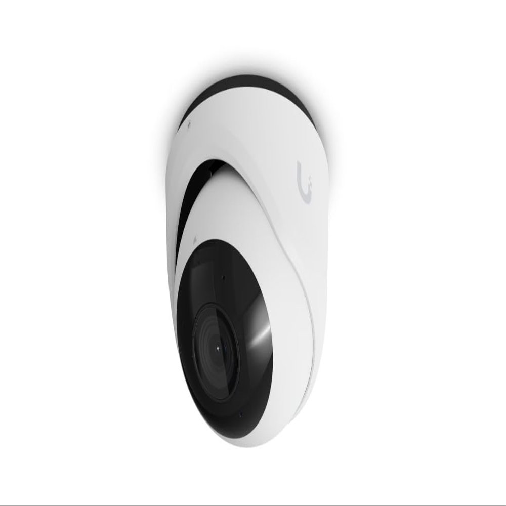 Ubiquity UVC-G6-Turret-W 4K 8MP AI-Powered Turret Security Camera with Multi-Tops AI Engine, Face and License Plate Recognition, 30 m IR Night Vision, IP66 Weatherproof and IK04 Tamper Resistance