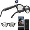 8MP Camera Glasses, Real-Time Translation | Smart AI Glasses for Men, Women  12 MP Ultra-Wide Camera, Open-Ear Speakers for Audio, Video Recording and Bluetooth  Clear Lenses  Wearable Technology view 1