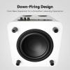 Fosi Audio SW10 10" Powered 500W Subwoofer with Built-in Amp, Active Amplified Compact 10 inch Subwoofer for Home Theater Audio, LFE & RCA Inputs/Outputs view 4