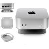 Aluminum Alloy Laptop Stand for 2024 Mac mini M4/M4 Pro with Non-Slip Computer Holder for Accessories -Holder Anti-Scratch Shock-Resistant Portable Small Stand view 1