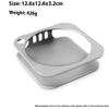 Aluminum Alloy Laptop Stand for 2024 Mac mini M4/M4 Pro with Non-Slip Computer Holder for Accessories -Holder Anti-Scratch Shock-Resistant Portable Small Stand view 2
