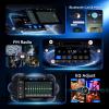 10.1 Single Din Touch Screen Car Stereo with Wireless Carplay and Android Auto, HD IPS Detachable& Adjustable 1 DIN Touchscreen Radio Bluetooth Mirror Link Steering Wheel Control FM EQ USB Type-C view 4