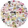 100Pcs Cool Character Sanrio Stickers for Water Bottles Skateboard Luggage Laptop Bumper Waterproof Vinyl Stickers Bulk for Boys Teens Adults (Sanri) view 1