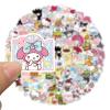100Pcs Cool Character Sanrio Stickers for Water Bottles Skateboard Luggage Laptop Bumper Waterproof Vinyl Stickers Bulk for Boys Teens Adults (Sanri) view 3