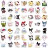 100Pcs Cool Character Sanrio Stickers for Water Bottles Skateboard Luggage Laptop Bumper Waterproof Vinyl Stickers Bulk for Boys Teens Adults (Sanri) view 4