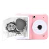 PUSOKEI Instant Print Camera, 48MP 1080P HD Kids Digital Camera with 2.4 Inch Screen and 3 Rolls Printing Paper, Instant Camera for Boys Girls Age 3-12 Birthday (Roseate) view 1