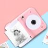 PUSOKEI Instant Print Camera, 48MP 1080P HD Kids Digital Camera with 2.4 Inch Screen and 3 Rolls Printing Paper, Instant Camera for Boys Girls Age 3-12 Birthday (Roseate) view 4
