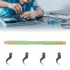 Aramox Multifunctional Sanding for iOS Cell Phone Repair, Glue Removal Knife Set for Cell Phone, Premium Aluminum Alloy Hand Finish CPU IC Chip Remover view 4