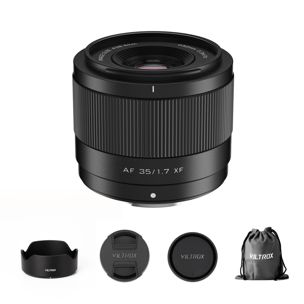 VILTROX 35mm F1.7 X-Mount Lens for Fuji, APS-C Autofocus Standerd Lens for Fujifilm X-Mount Cameras X-T5 X-H2 X-T50 X-M5 X-T30 II X-Pro3 X-S20 X-E4