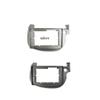 Apply 10.1 INCH 2 Din Car Fascia Panel Mount Installation Double Din Android DVD Frame for Honda Fit Jazz 2008-2013(Gray-Left) (Silver-Right) view 2