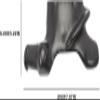 Winged Black Plastic Duck Heads Fit for Corghi Hunter TCX MTS Tire Changers 4-120129B OE: RP111-11400327 RP11-8314813 view 2