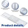 10 Pcs Socket Holder Adhesive Punch Free Power Stirp Holder Kit, Plug Sockets Holders Self Adhesive Desktop Socket Fixer Wall Mount for Power Strip view 3