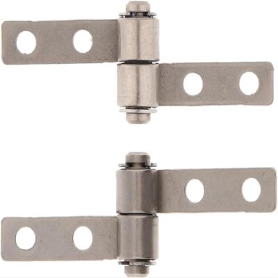 2pcs Nickel 0.1N.m 360 Degree Rotation Torque Type Friction Positioning Hinge, 3.3mm Hole & 19mm Length
