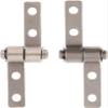 2pcs Nickel 0.1N.m 360 Degree Rotation Torque Type Friction Positioning Hinge, 3.3mm Hole & 19mm Length view 4