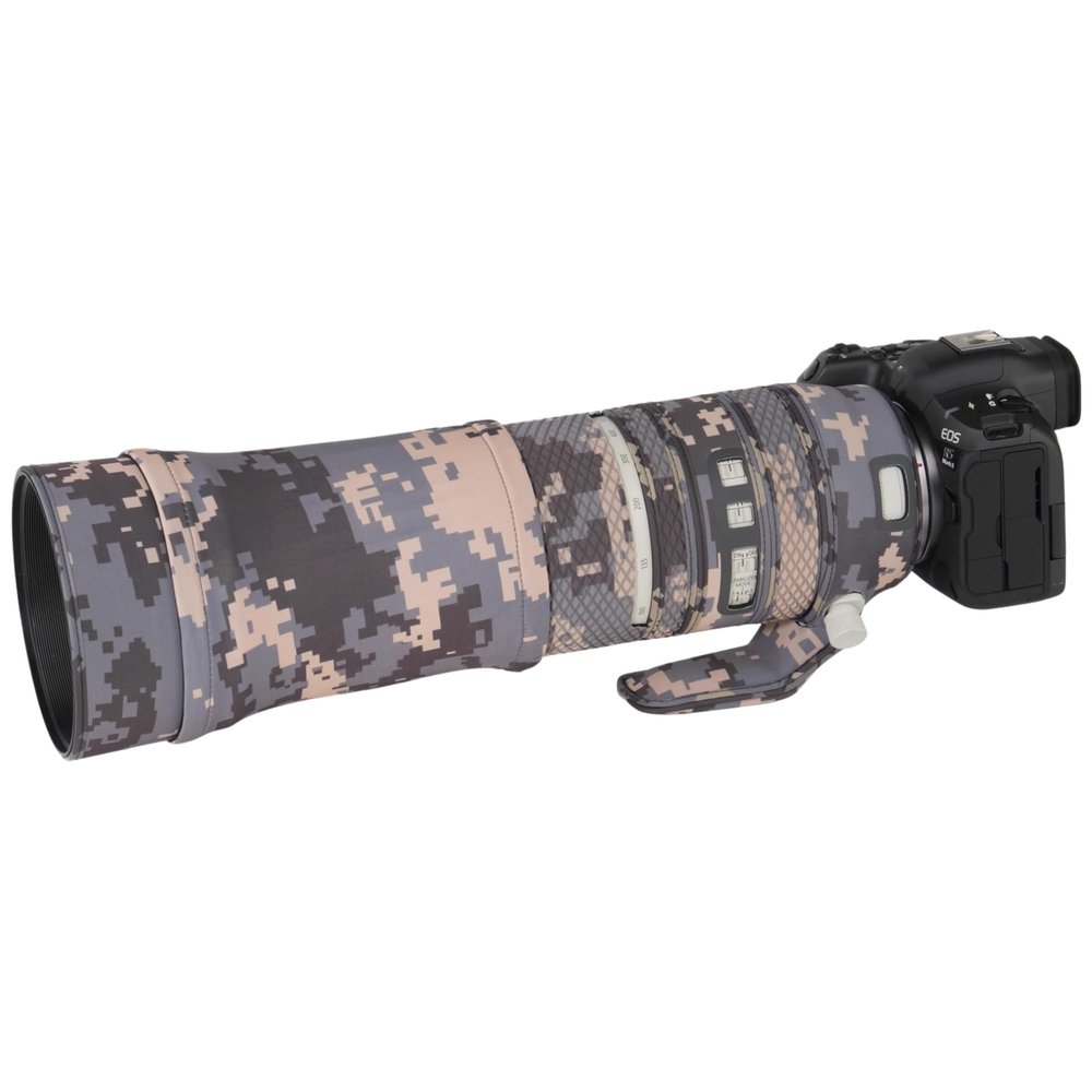 ZZQ&CCF Waterproof Camo Lens Cover for Canon RF 100-500mm F4.5-7.1 L is USM Lens Camouflage Lens Rainproof Protective Cover #UCP