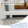 for Sonos Arc Ultra Stand | 5 Height Options, 25mm to 125mm | Sturdy soundbar Mount for TVs and Shelves | Prevents Audio Obstruction, enhances Sound Quality, and Improves Cooling (Black, 45mm) view 2