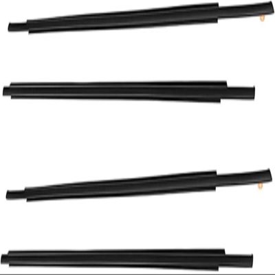 1pcs Car Door Window Glass Rubber Pressure Seal Belt Trim Weatherstrip Strip Fit for Prius 2004-2009