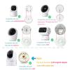 EYSAFT Baby Monitor Floor Stand Holder Mount Compactible for eufy E20,E21,E30, Indoor Cam S350,Spaceview E110, Spaceview pro E210,E220 view 2