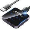 2026 Upgraded Wireless HDMI Display Dongle Adapter, Transmitter Streaming Media Video/Audio/File HDMI Wireless Extender from Smartphone,Laptop to HDTV/Monitor/Projector, Support Airplay DLNA (Gery) view 1