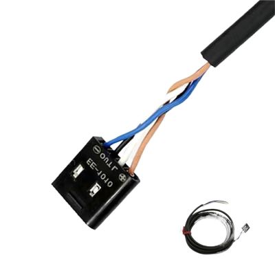 ZGTUYEAJ 1pcs 4 pin Quick Connector for EE-SX67 Series Groove Switch Sensor EE-1006 EE-1010 EE-1001 EE-1003 lengt 1M 2M(Ivory,1m)