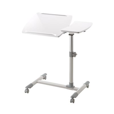 Laptop Floor Stand,Steel Portable Reading Bookshelf,Tilt and Swivel Desktop Laptop Stand,Suitable for Home Outdoor Office(Color 1)