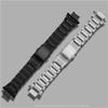 14mm Fine steel exclusive use Watchband Fit for Casio GST-B400(Silver) view 3